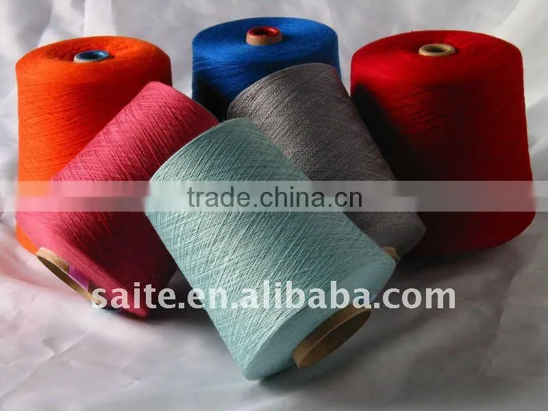 100% Acrylic Yarn white HB on cone
