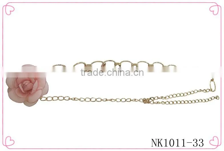 Stainless steel chain necklace with an blue eye,pendant necklace for girls