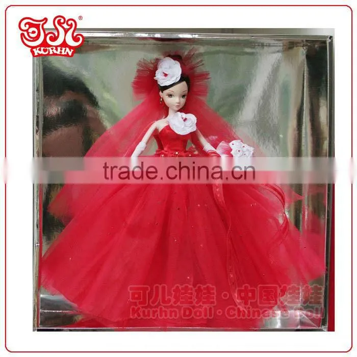 11.5'' fashion bride doll wedding dress collection