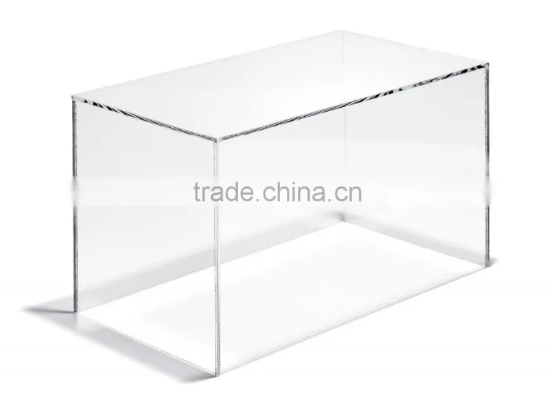 Transparent desktop football acrylic display case