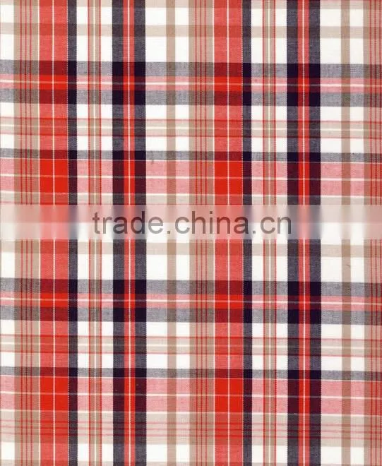 cheap polyester checked cloth black white check upholstery fabric for table cloth