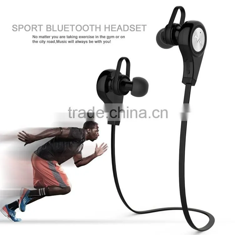 2016 Mini & Light QY9 Sport Wireless Bluetooth Earphone with CE ROHS FCC BQB Certification