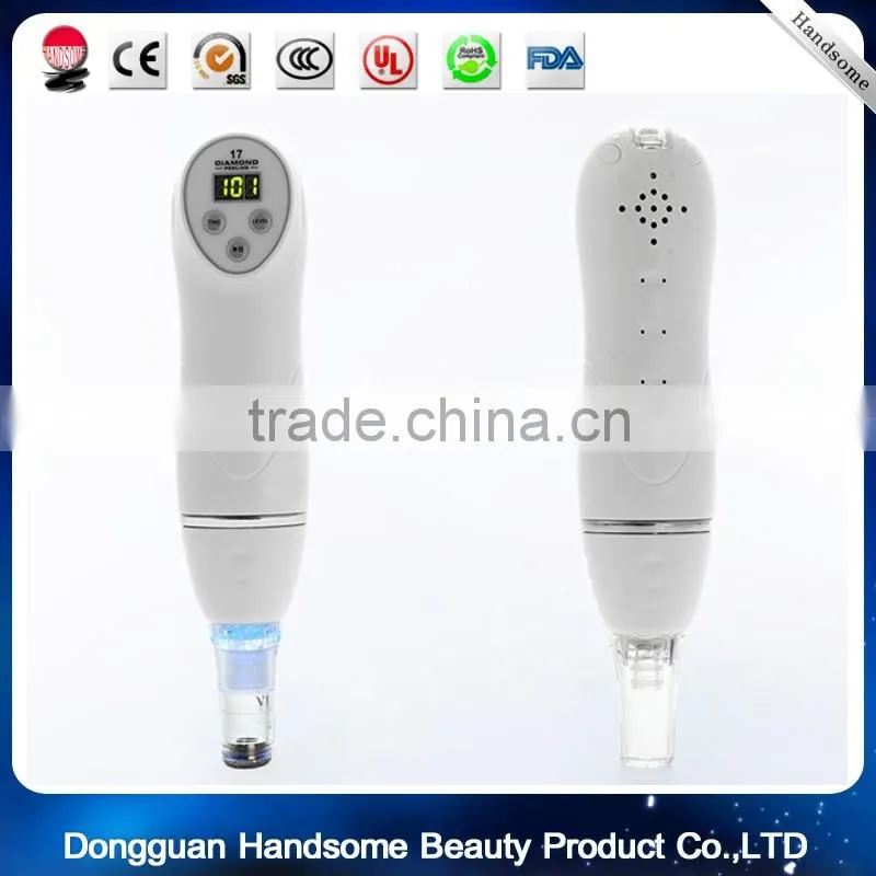 2016 Facial Pore Clean Acne Nose Blackheads Remover Microdermabrasion Rechargeable