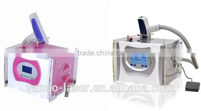 2015 Professional Q-switch nd yag laser tattoo removal machine
