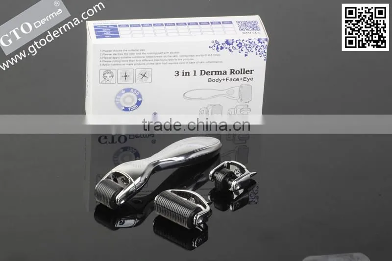 GTO Factory Price 3 in 1 Derma Roller