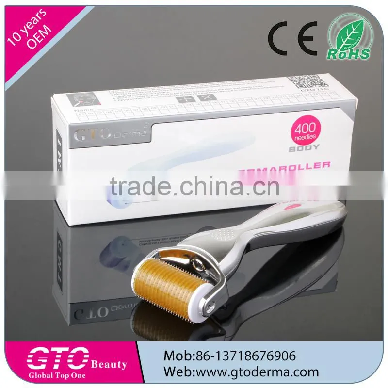 GTO400 Body derma roller,micro needle roller skin roller meso roller CE approved