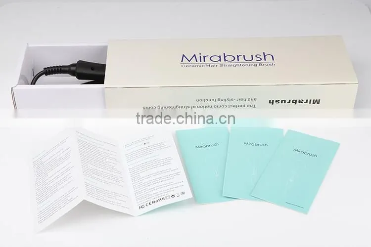 New Hot Electric straightening hair brush coloring brush comb AU EU UK USA PLUG