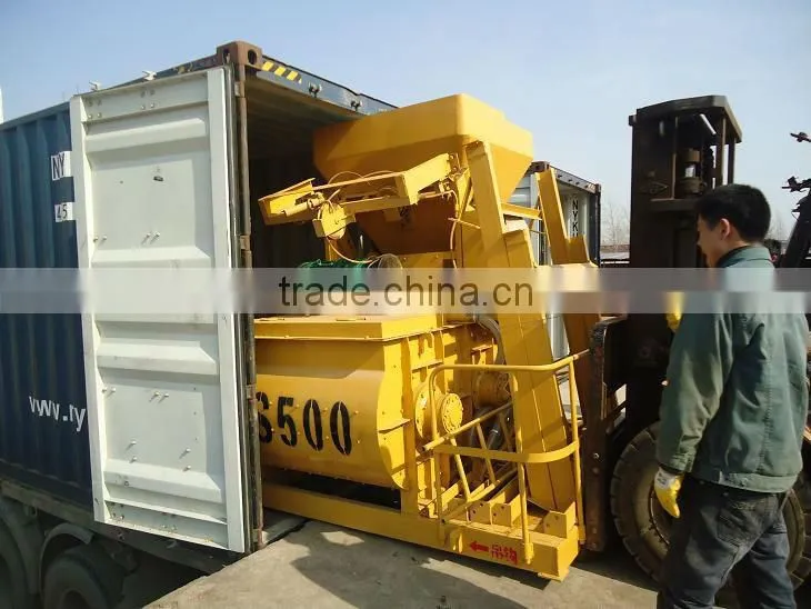 Construction machines JS500 concrete mixer small scale industries in india images China product