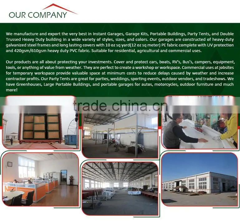 Easily Set Up Portable Steel Structure Garage