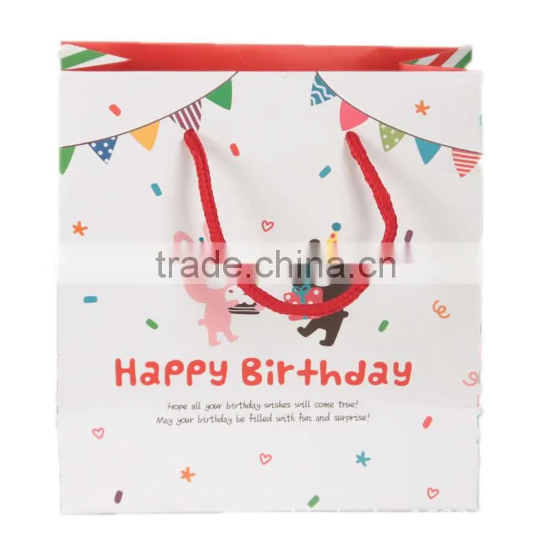 Christmas Gift Paper Bag, Birthday Paper Bag (BXSM011)