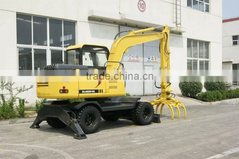 Mini excavator variant product cane wheel loader DLS880-9A for sale