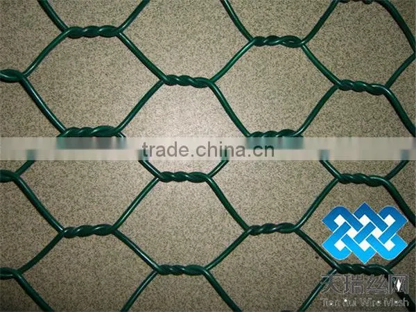 Galvanized and pvc coated Hexagonal Chicken Wire Mesh (Since 1989,ISO)