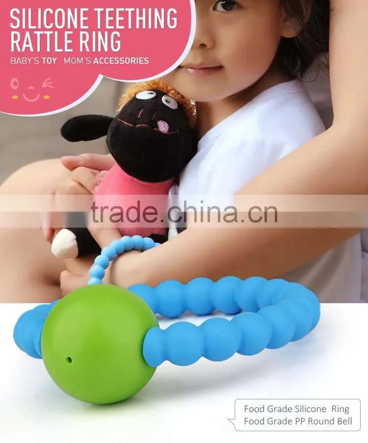 FDA Approved Baby Teethers Rattle Ring Gift Set Cool Baby Gifts