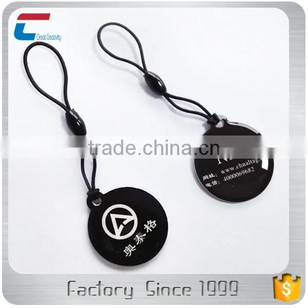 Custom printing 13.56mhz MIFARE Classic 1k nfc epoxy tag unique QR code rfid tags NTAG 213