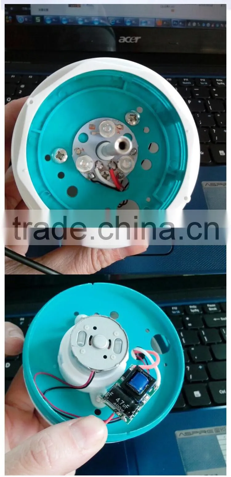 Mini Roating E27 Led Light Bulb