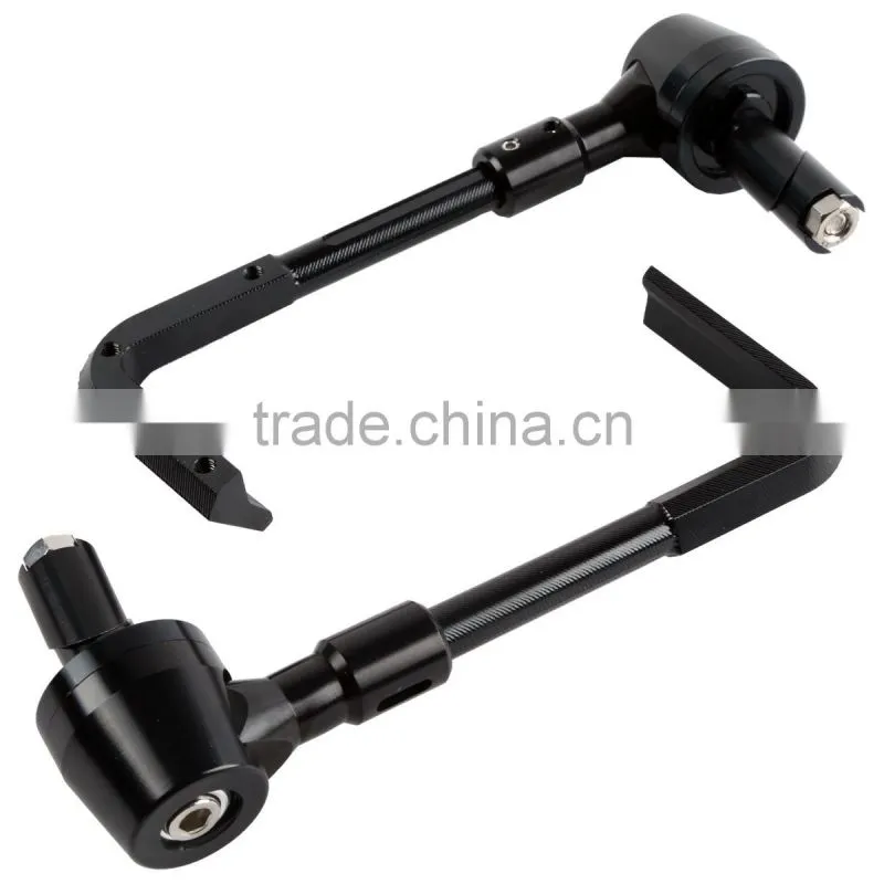 Black CNC Universal 7/8" Proguard System Pro Brake Clutch Levers Protect Guard