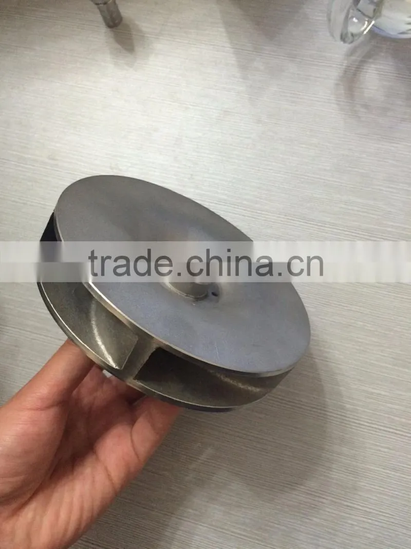 high pressure casting water pump body and impeller