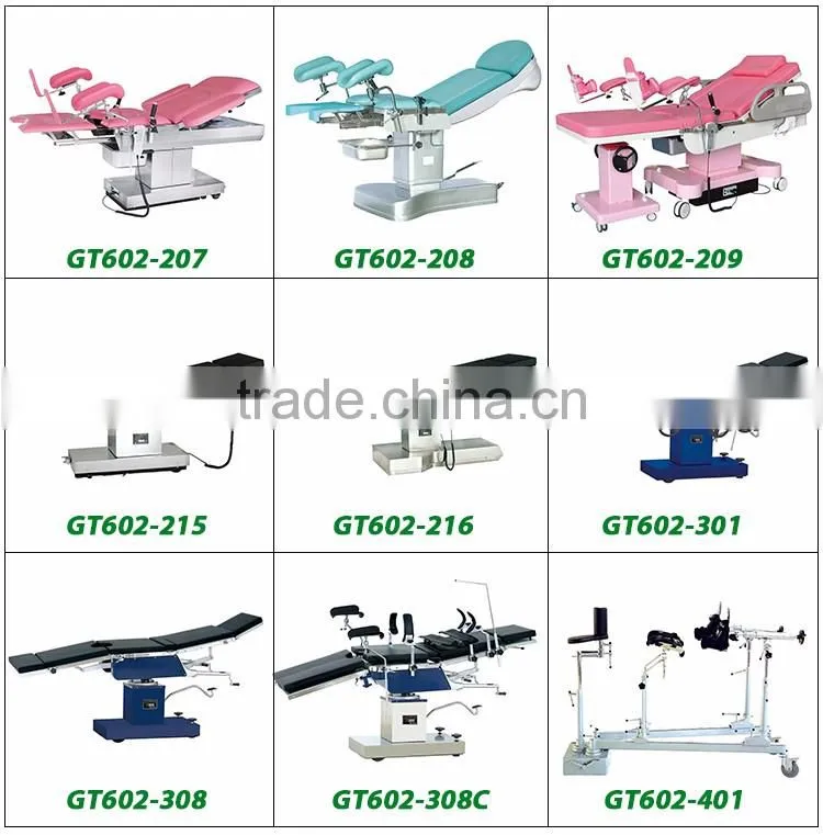 China Manufactured high quality surgical operation table