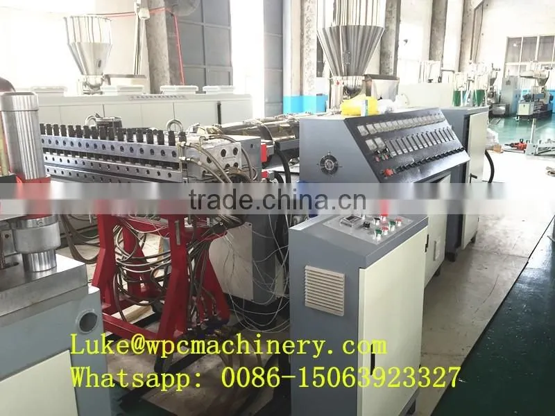 Pvc foam board making machine/wpc foam board extrusion line/production line