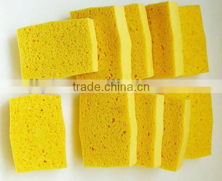 face cleaning cellulose sponge puff