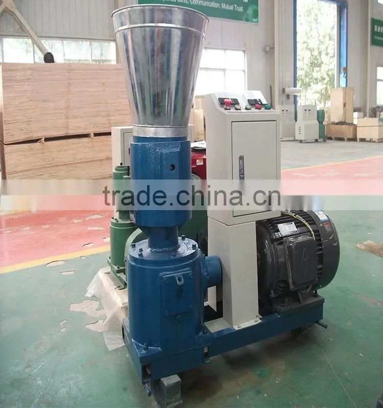Best Selling Diesel Engine Movable Biomass Pellet Machine