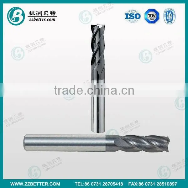 1mm tungstn carbide end milling cutter for rough process
