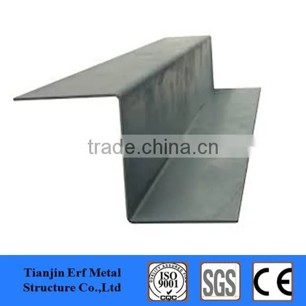 cold rolled hot dipped galvanized z shape steel purlin