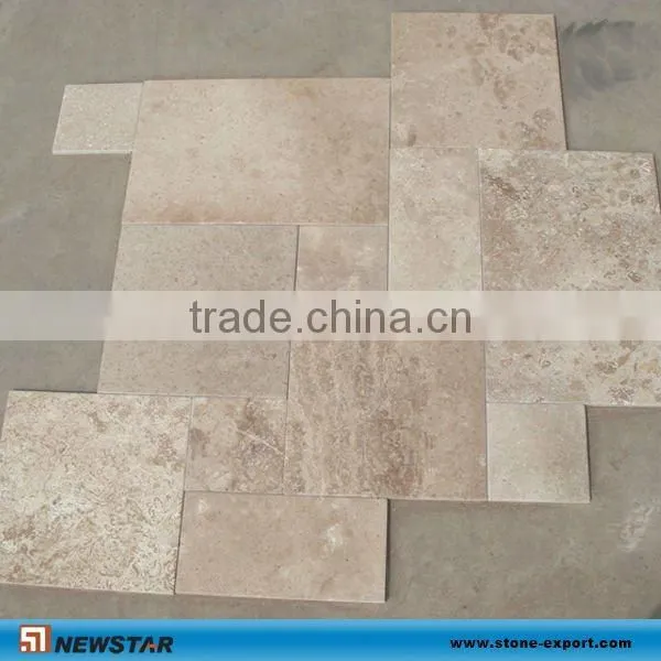 yellow travertine versailles