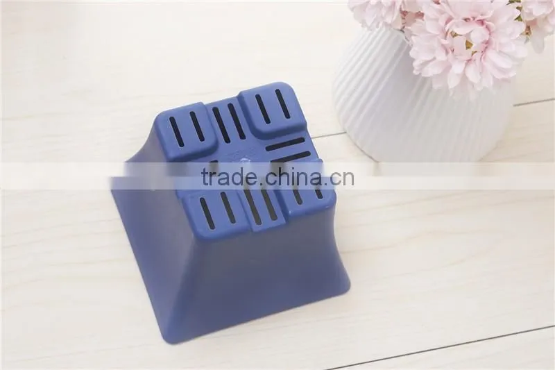 Plastic European Sqaure Pot Blue