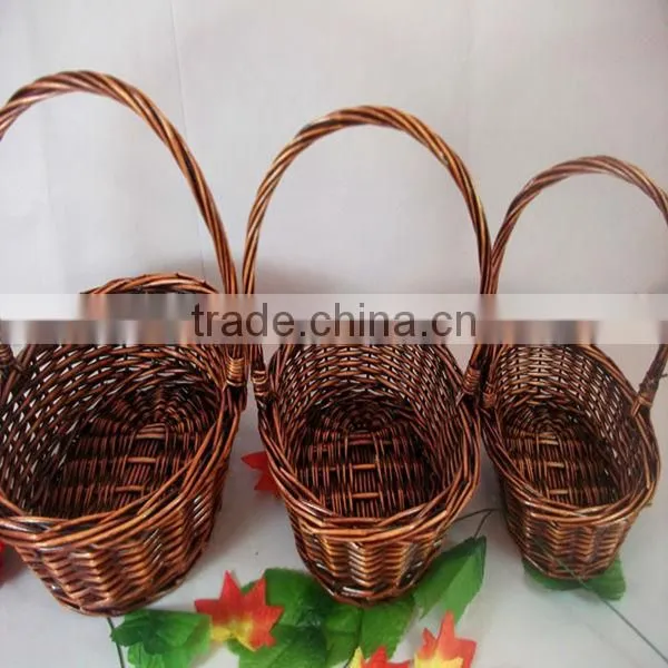 plastic fruit basket apple baket wicker basket