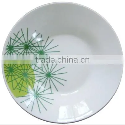 New 9 inch porcelain soup and meat plate