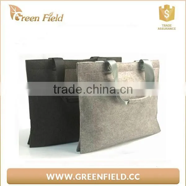 Wholesale promotional felt fabric shopping bag