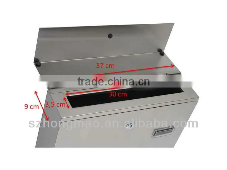 Classic Single stainless steel Mailbox
