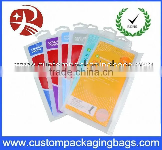 promotional drawstring poly packaging bag