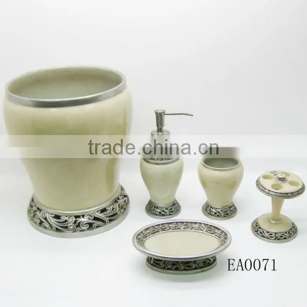 EA0031 Black bathroom set for sale