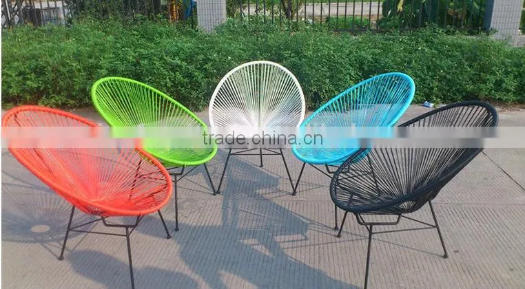Garden furniture outdoor patio string egg Chair