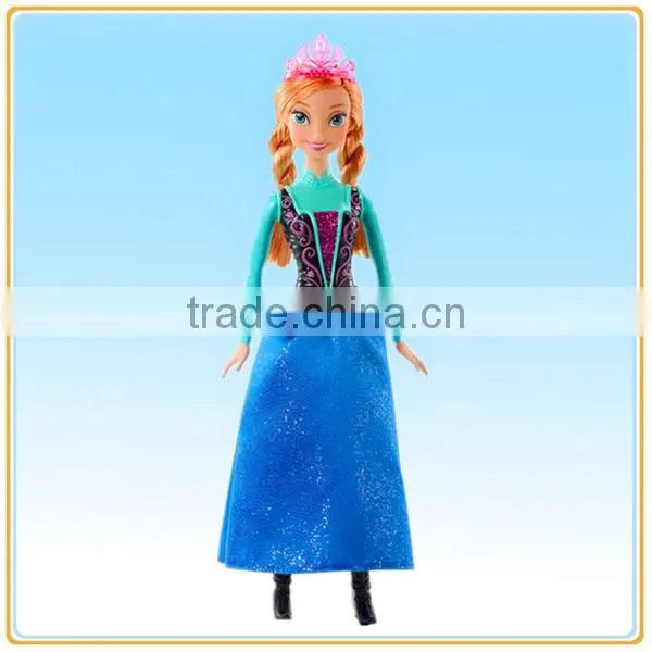 Guo hao hot sale kids frozen elsa doll , lovely frozen doll toys , dancing frozen elsa