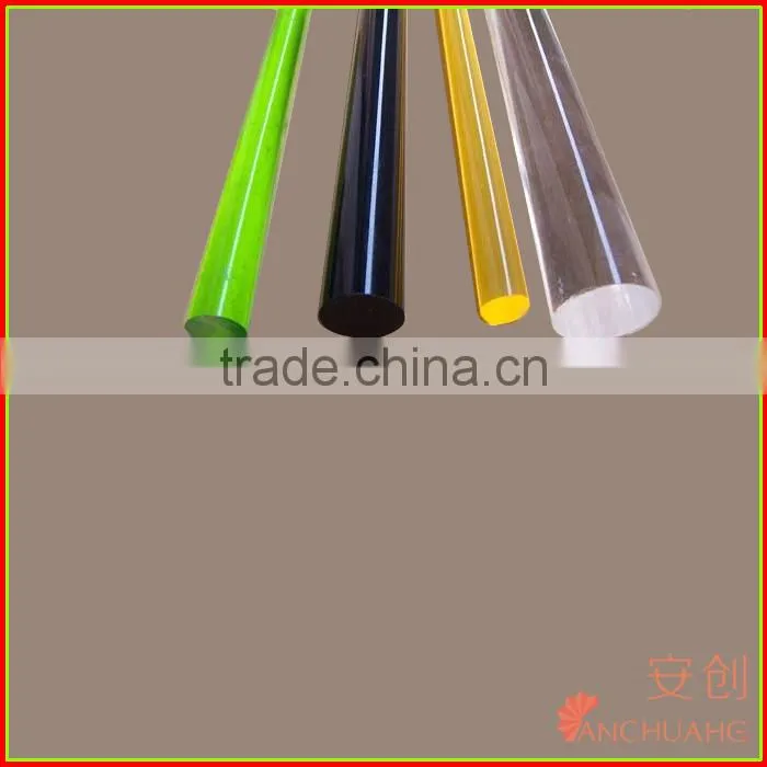 colored acrylic rod