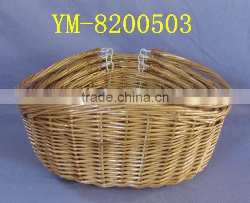 Decorative handmade Willow Flower/storage Basket