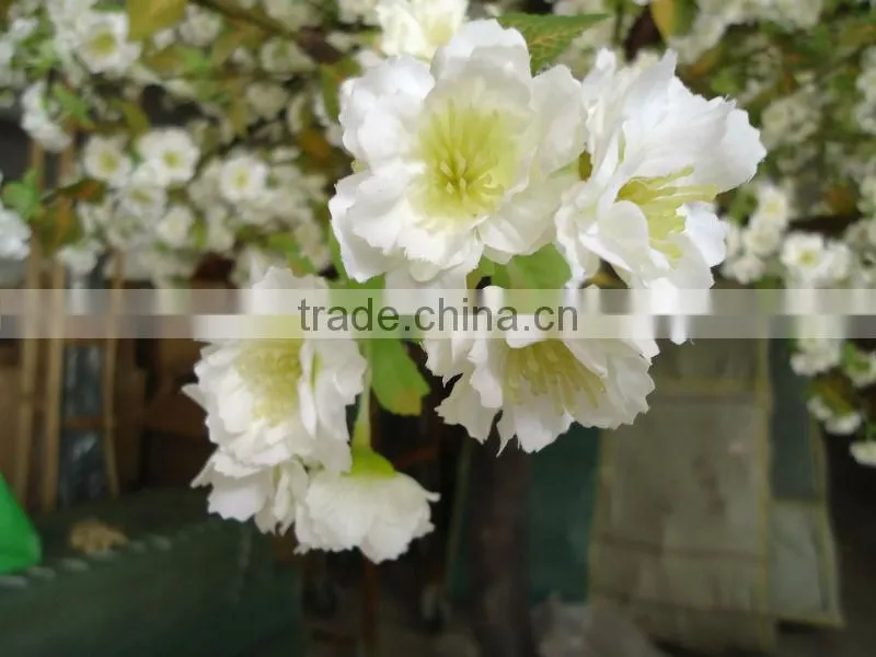 BLS022 GNW 10ft white decorative tree branch for sale artificial cherry blossom tree for wedding decorations