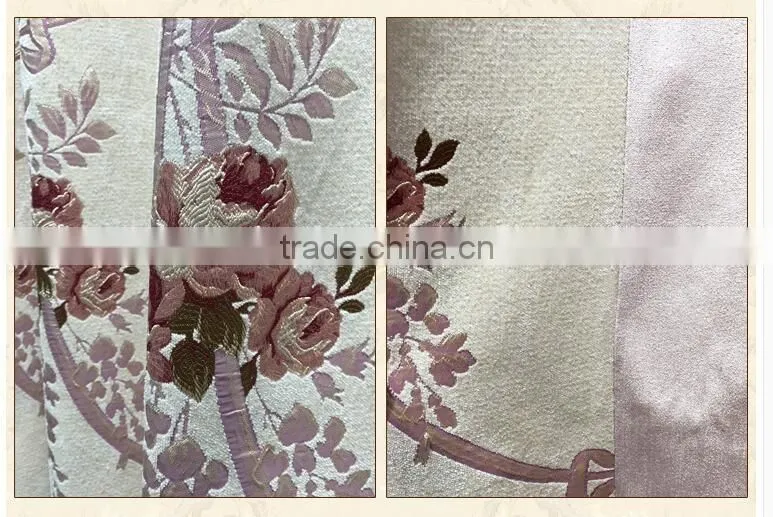 JH-541European luxury chenille curtains around the living room bedroom windows shading thick American customized
