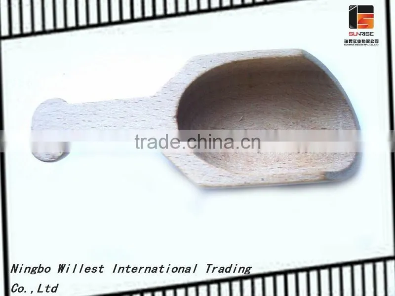 natural wood mini spoon for coffee bean, tea,salt