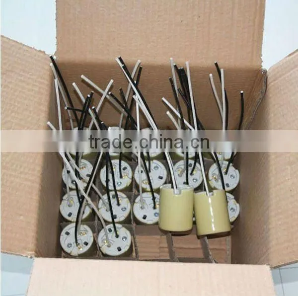 E39 porcelain screw shell lampholder socket