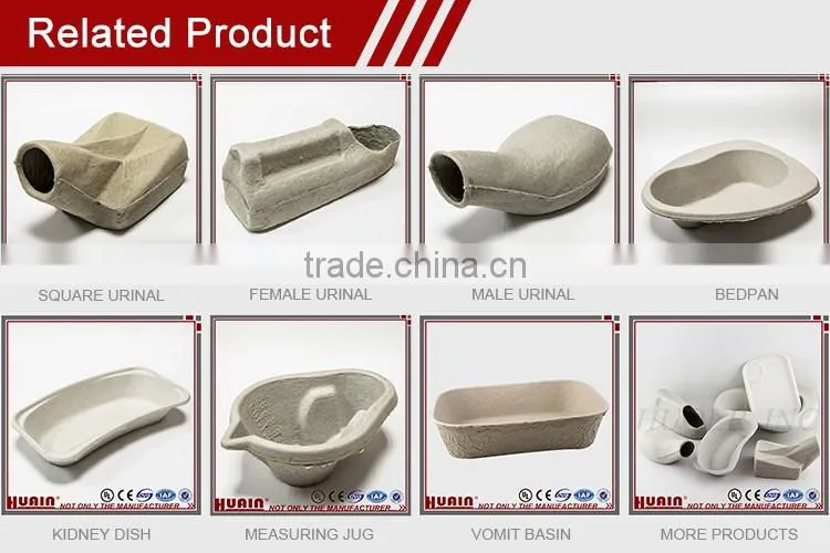 Recycled Pulp Economic Bedpan Disposable