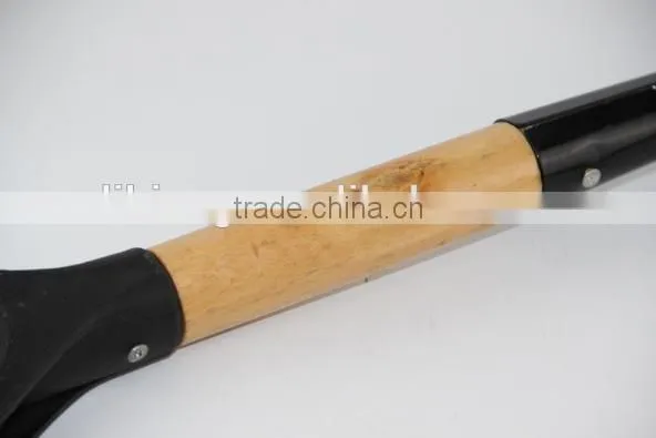 High quality iron wood handle shovel