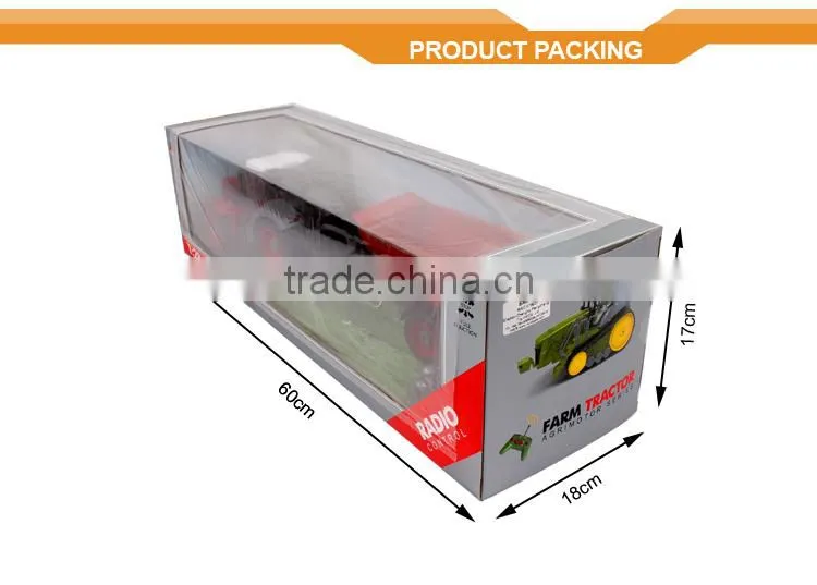 Newest products!1:28 4 Channels R/C farm tractor RC Toys, RC car