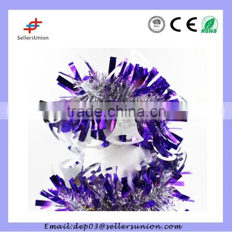 Christmas decoration garland PET PVC Material