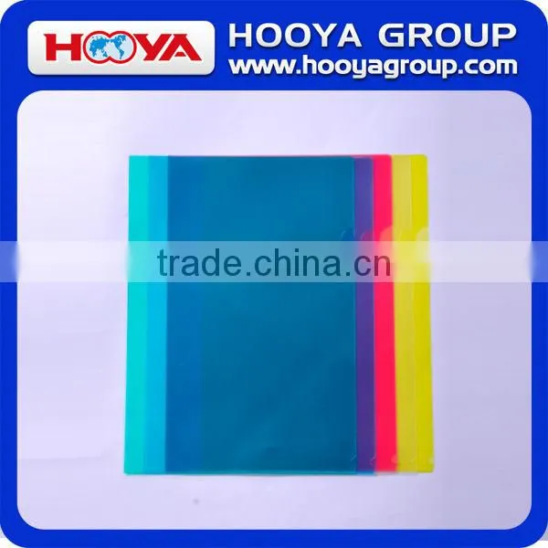 promotional cheap stationery transparent wholesale plastic paper file