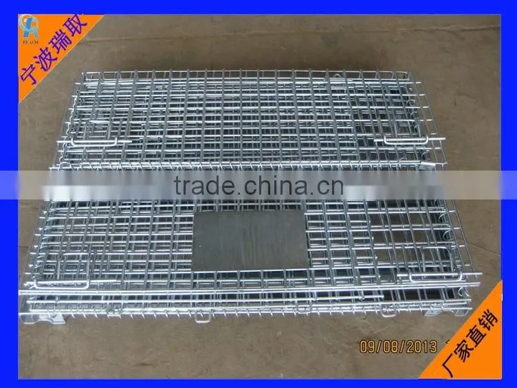 Steel Stacking Folding Warehouse Cages/Storage Cages