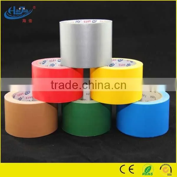 free sample provided No printing design printing and acrylic adhesive OEM cloth duct tape